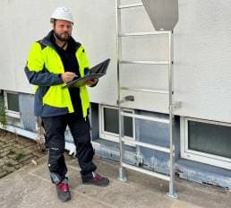 Steigleitern Wartung