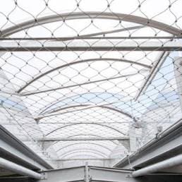 Durchsturzsicherungen unter Lichtkuppeln